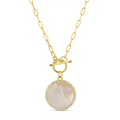 Mother of Pearl Toggle Necklace