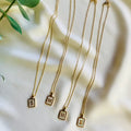 Pearl Initial Necklace
