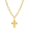 Chunky Cross Necklace