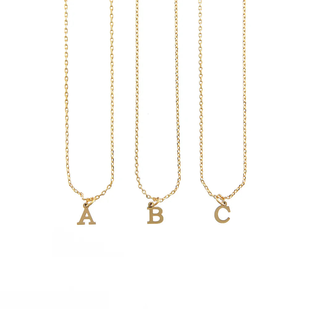 Petite Initial Necklace