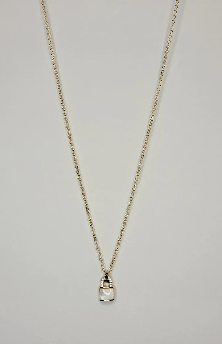 Pearl Lock Necklace